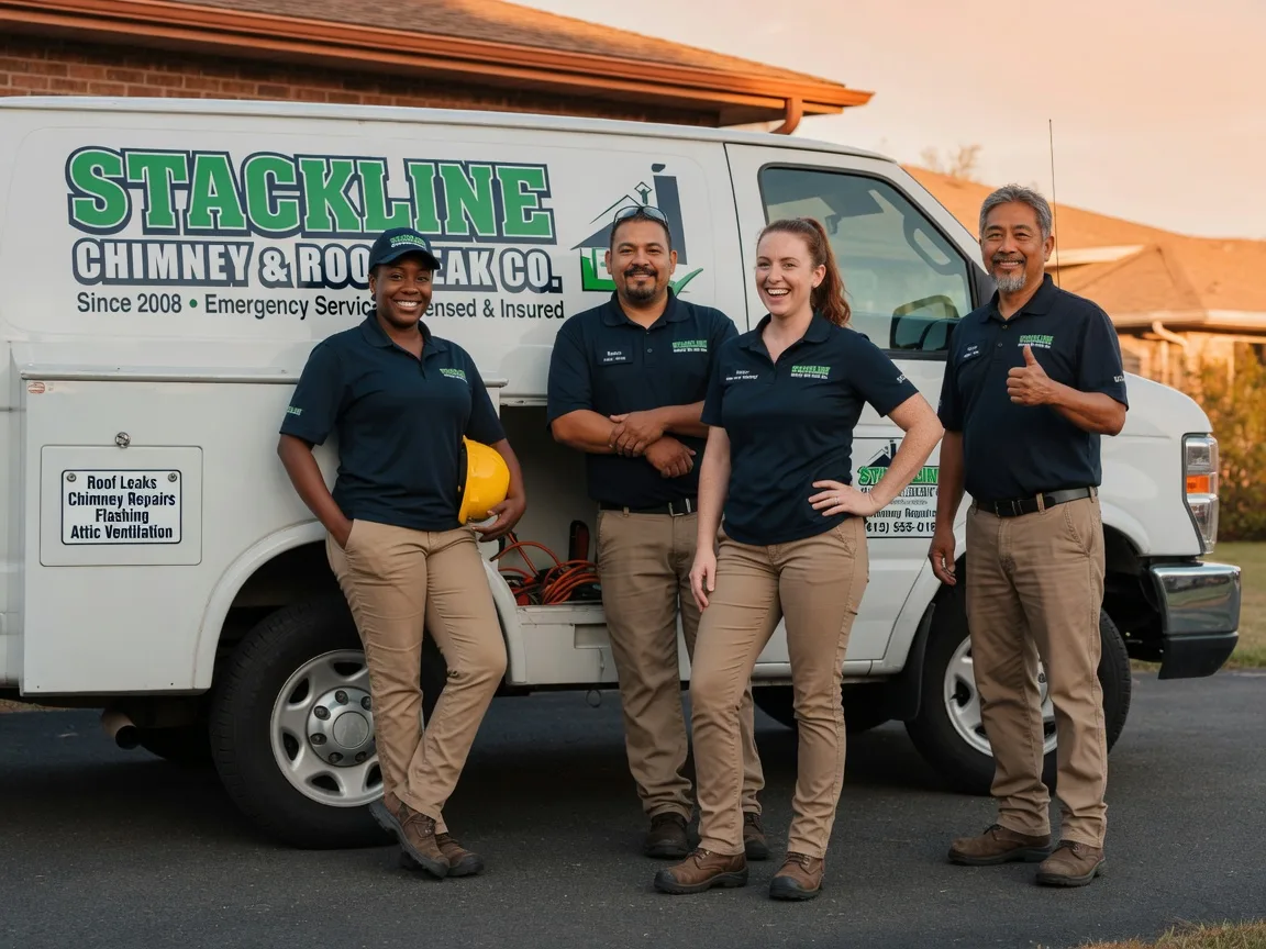 Chimney flashing repair company in Napoleon, MI